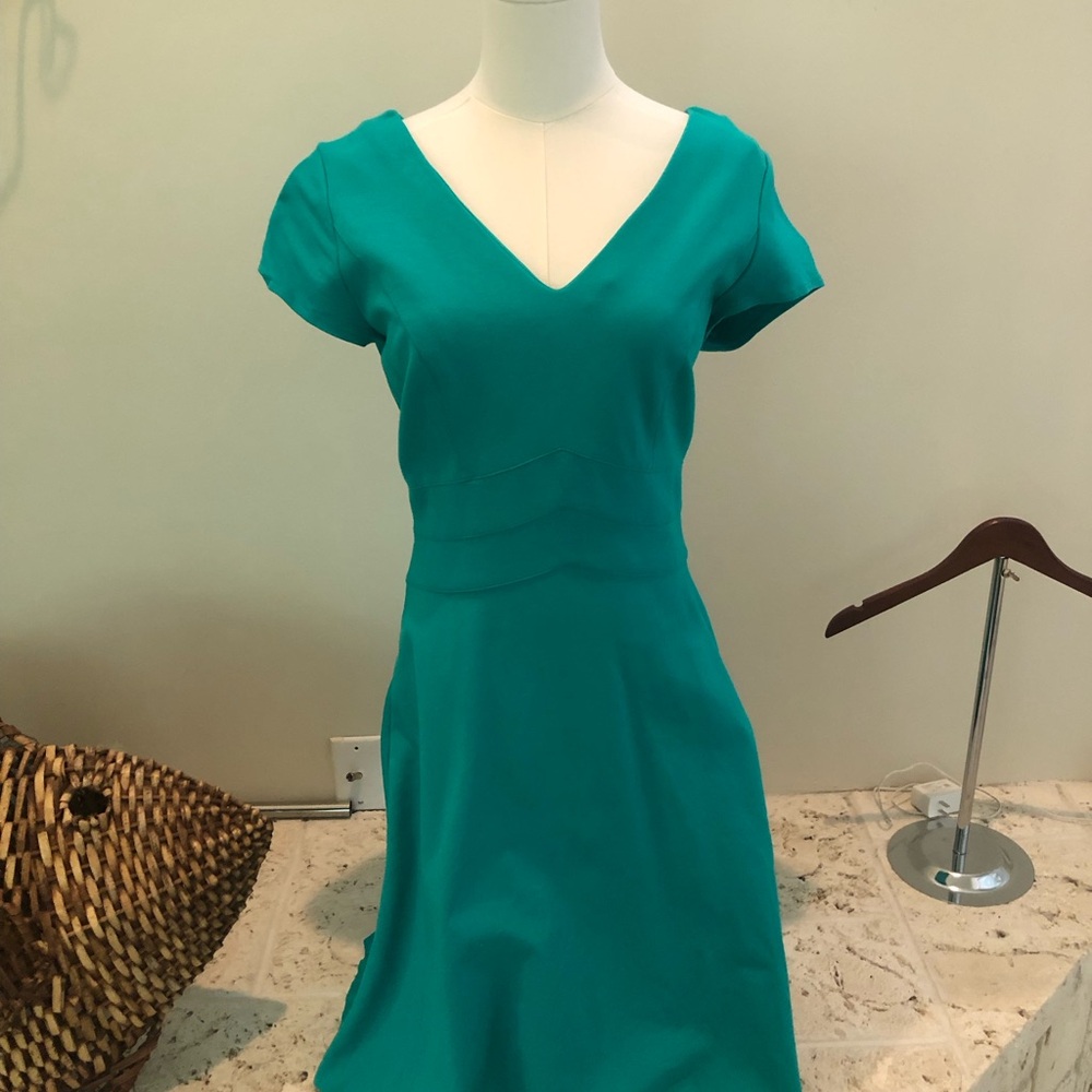 Elegant Teal Dress